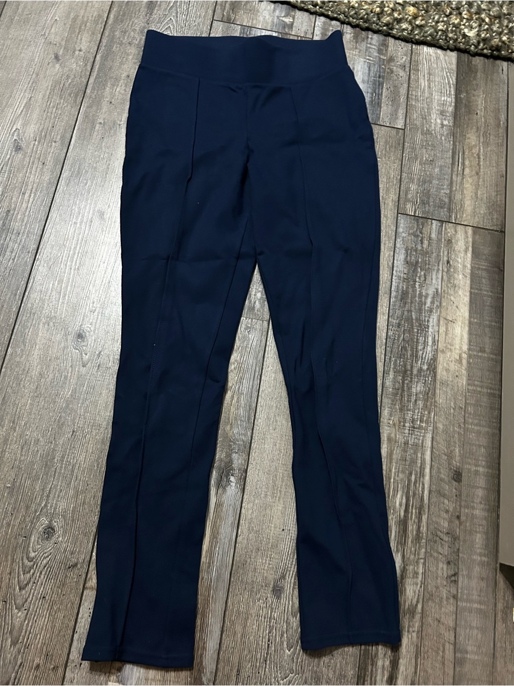 Seven7 Navy Pull-On Ponte Pants